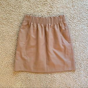 J. Crew Wool-Blend Pull-On Skirt